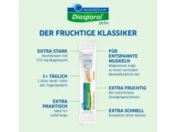 Magnesium Diasporal 375 Activ Direct Orange 60 Sticks