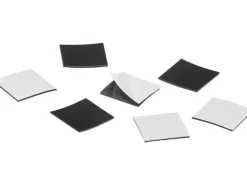 Magnetoplan Magnetplättchen 2.0 x 2.0 cm Schwarz, 60 Stück