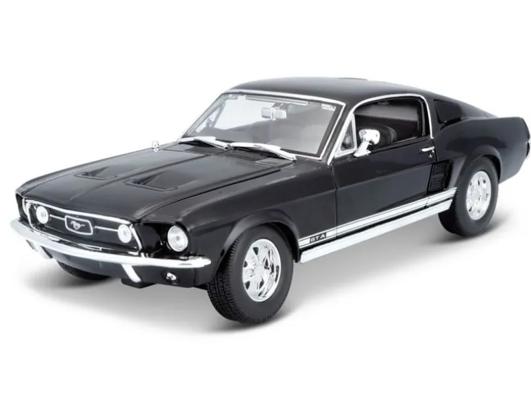 Maisto Ford Mustang 1967 1:18, Schwarz