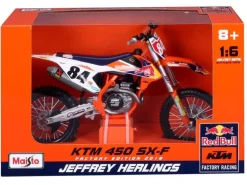Maisto Motorrad Red Bull KTM SX450 18 J. Herling Supercross 1:6