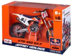 Maisto Motorrad Red Bull KTM SX450 18 J. Herling Supercross 1:6