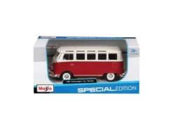 Maisto Volkswagen Bulli T1 Van Samba 1:24, Rot