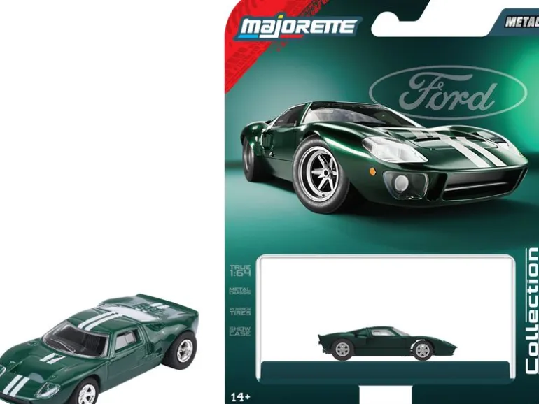 Majorette Collection 1965 Ford GT40 MK1 Die-Cast Metall Gummireifen