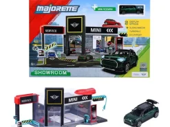 Majorette Mini Showroom Set + 1 Vehicle 1 Vehicle