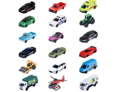 Majorette Street Cars, 18-sort. Metall, 1:64, sortiert