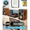 Majority D100 Aktiv Holzgehäuse 100 W Bluetooth 5.3