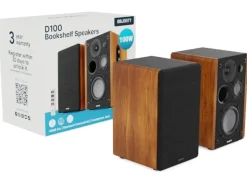 Majority D100 Aktiv Holzgehäuse 100 W Bluetooth 5.3