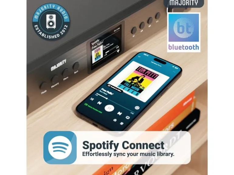 Majority Fitzwilliam 2024 DAB+ FM Bluetooth Spotify Connect