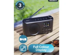 Majority Orwell-Pro DAB+ Radio mit Bluetooth und Weckfunktion