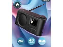 Majority Orwell-Pro DAB+ Radio mit Bluetooth und Weckfunktion