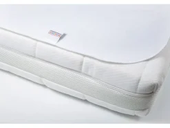 MAKIAN Matratzenschutz Molton, 1-er Pack 40 x 90 cm, Weiss
