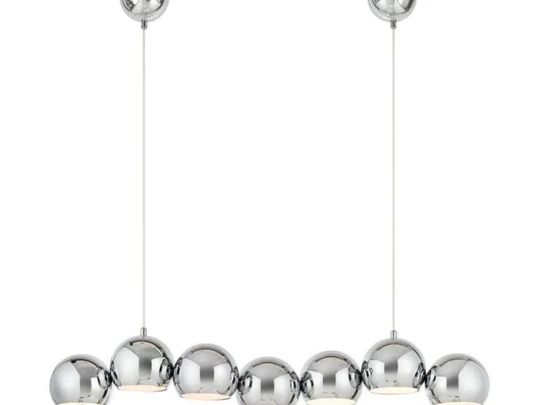 Markslöjd Pendelleuchte CUPOLO 7-flammig Chrom