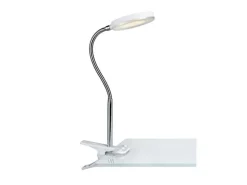 Markslöjd Schreibtischleuchte Flex Clip, 3000K, 5W, Weiss/Chrom