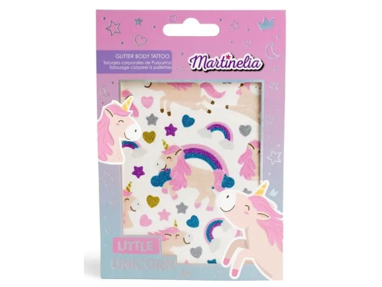 Martinelia Tattoo Set Little Unicorn Glitter