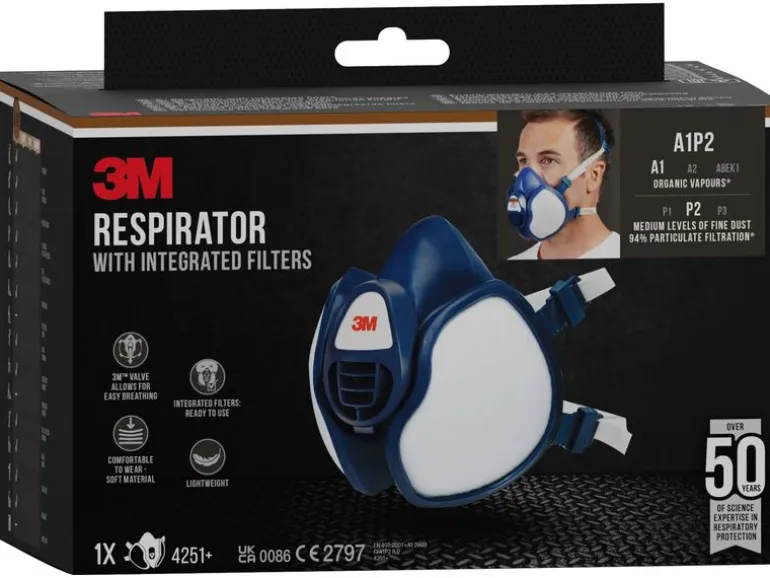 3M Atemschutzmaske 4251+ A1P2