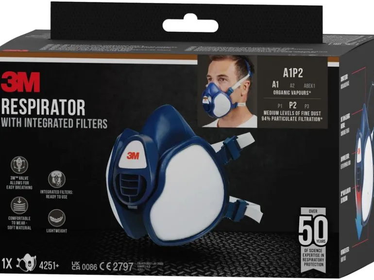 3M Atemschutzmaske 4251+ A1P2