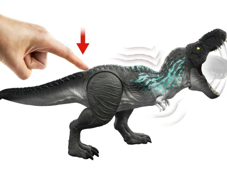 Mattel Jurassic World T-Rex Dino Power-Paket