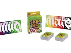 Mattel Spiele Kartenspiel Skip-Bo für Kinder, Erwachsene und Familien