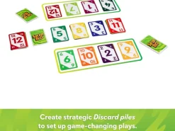 Mattel Spiele Kartenspiel Skip-Bo für Kinder, Erwachsene und Familien