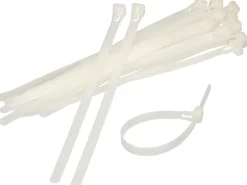 Max Hauri Kabelbinder 20 Stück Nature 200 mm x 7.5 mm