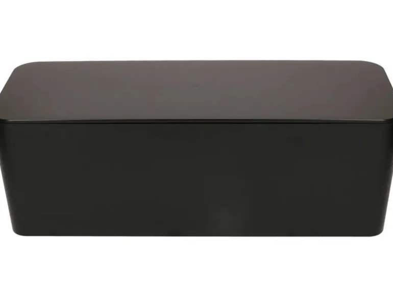 Max Hauri Kabelbox gross Schwarz