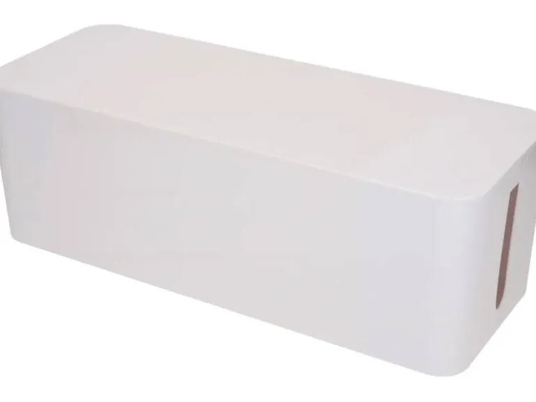 Max Hauri Kabelbox gross Weiss