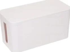 Max Hauri Kabelbox klein Weiss