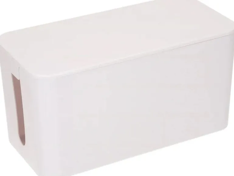 Max Hauri Kabelbox klein Weiss