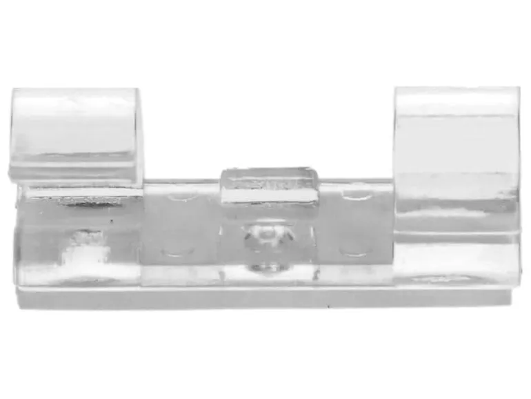 Max Hauri Kabel-Clip Set 8 mm, transparent, 18 Stück