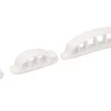 Max Hauri Kabel-Clip 8 Stück, Weiss