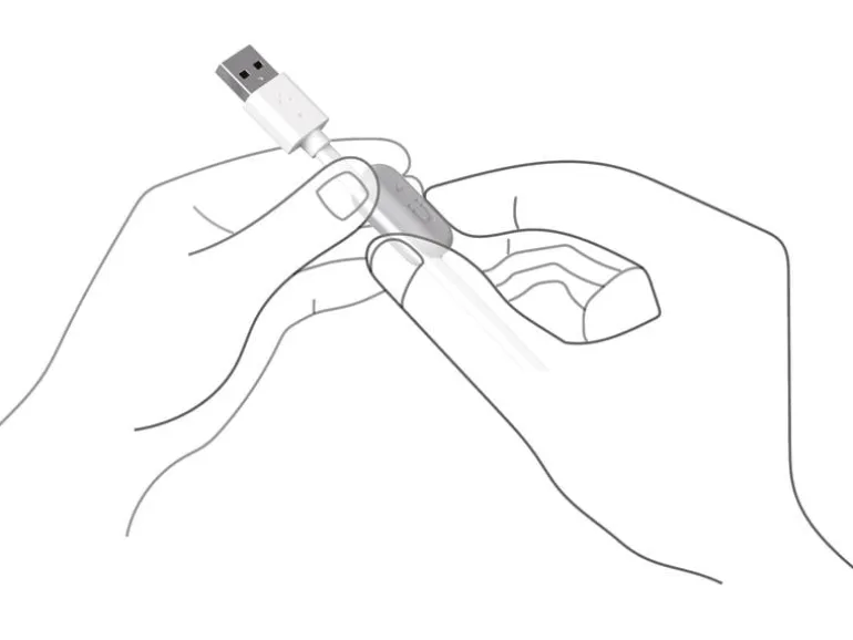 Max Hauri Kabelhalter Magnetic Stop, Grau