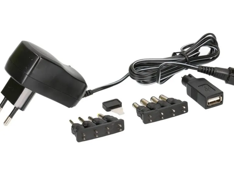Max Hauri Steckernetzteil Universal 10 W, 3 - 12 V, 600 mA