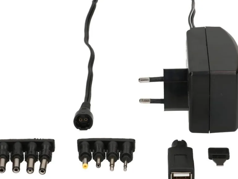 Max Hauri Steckernetzteil Universal 27 W, 3 - 12 V, 2250 mA