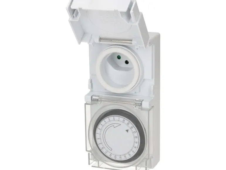 Max Hauri Zeitschaltuhr IP55 24 h Mechanisch