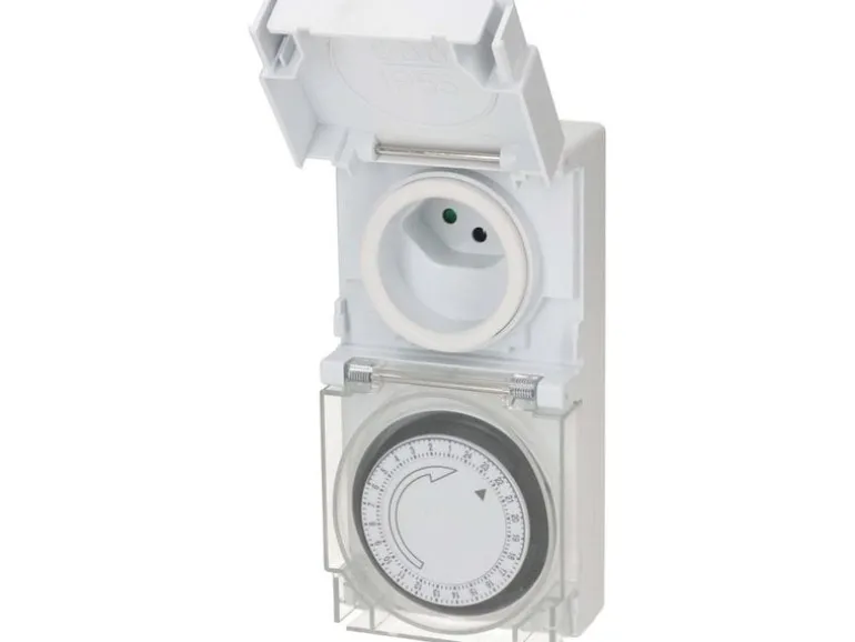 Max Hauri Zeitschaltuhr IP55 24 h Mechanisch