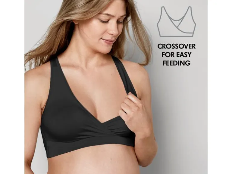MEDELA Still- und Schlaf-BH Keep Cool Schwarz Gr. M
