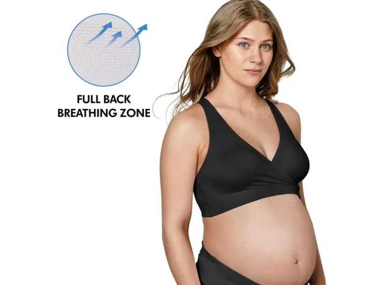 MEDELA Still- und Schlaf-BH Keep Cool Schwarz Gr. M