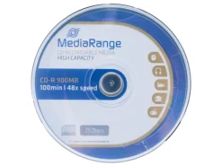 MediaRange CD-R Medien 900 MB, Spindel (25 Stück)