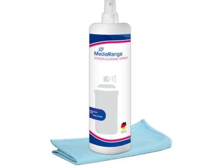 MediaRange Reinigungsspray und Tuch 250 ml