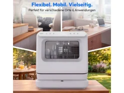 Medion LIFE Mini-Geschirrspüler DWT30 Weiss