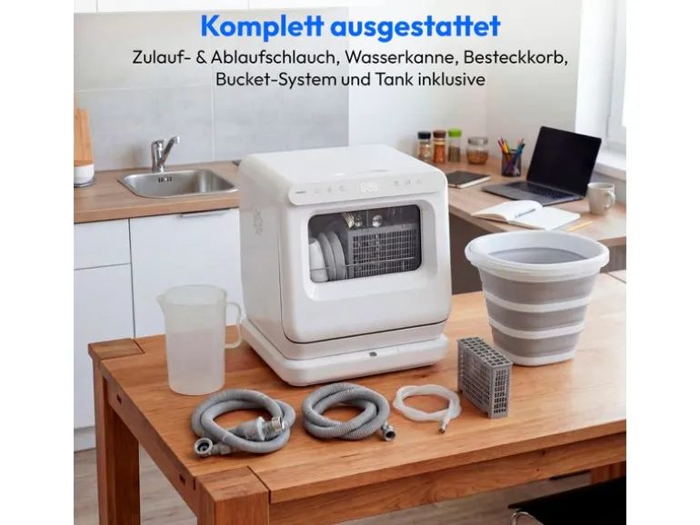 Medion LIFE Mini-Geschirrspüler DWT30 Weiss