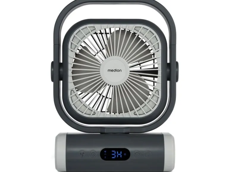 Medion USB-Ventilator Life Camping E10 TF Grau