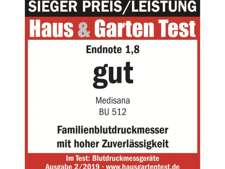 Medisana Blutdruckmessgerät BU512