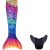 Meili Meerjungfrau-Flosse Rainbow S