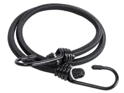 Meister Gummi-Spannseil Ø 10 mm, 80 cm, 80 kg, Schwarz