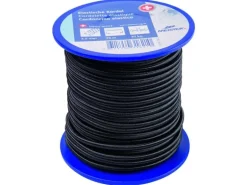 Meister Gummi-Spannseil Ø 3,5 mm, 25 m, 30 kg, Schwarz