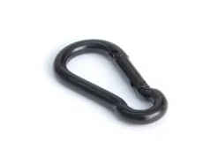 Meister Karabinerhaken Blackline Ø 5 x 50 mm, Stahl verzinkt