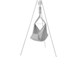 Membantu Babyhängematte Basic Set mit Ständer Grey