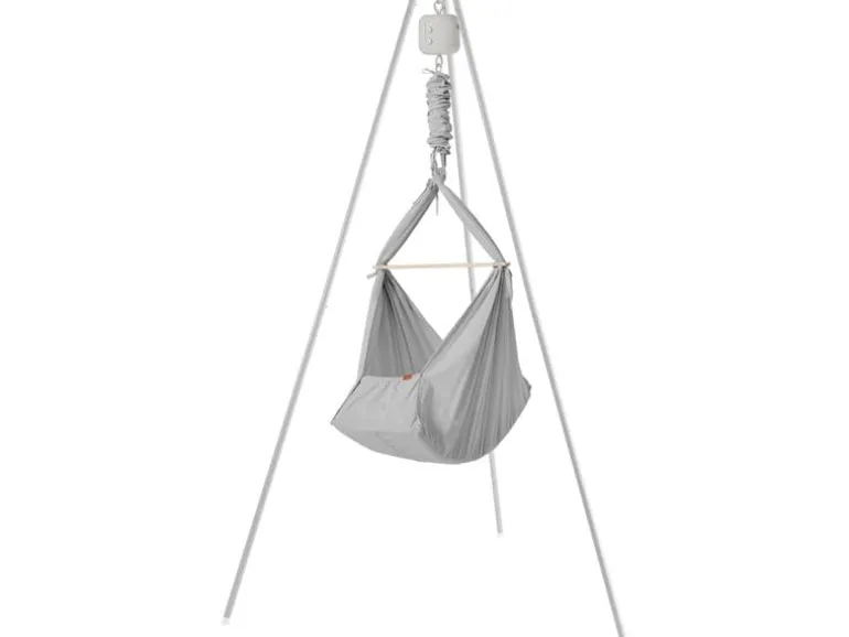Membantu Babyhängematte Basic Set mit Ständer Grey