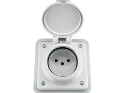 Mica UP Steckdose 1 x T13, IP55 ws